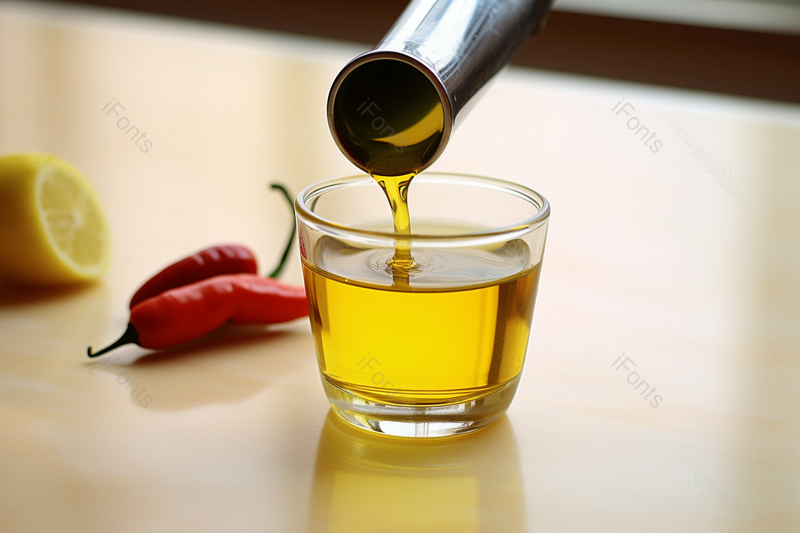 室内玻璃杯子里的植物油食用油摄影图,高清,摄影图,摄影图片,图片大全,摄影图免费下载